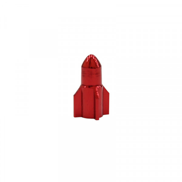 Tire Valve Cap - Red Missile