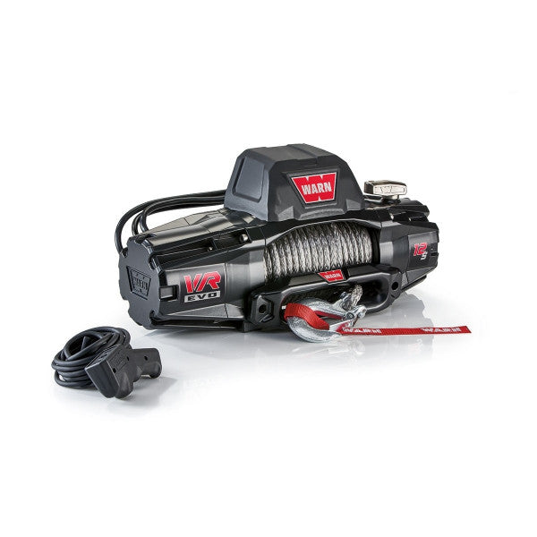 VR EVO 12-S - 12,000 lbs Winch With Synthetic Rope and Wireless Remote, 12V