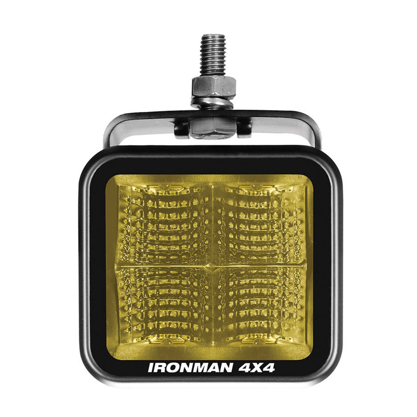 10W Flood Beam Universal LED Work Light - 93mm (Each) - Amber