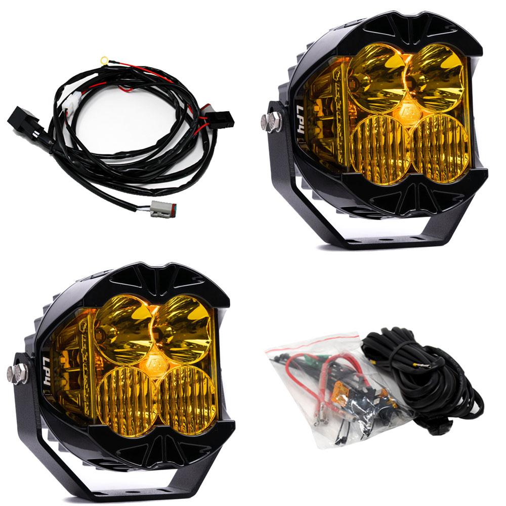 LP4 Pro Pair Amber Driving/Combo LED