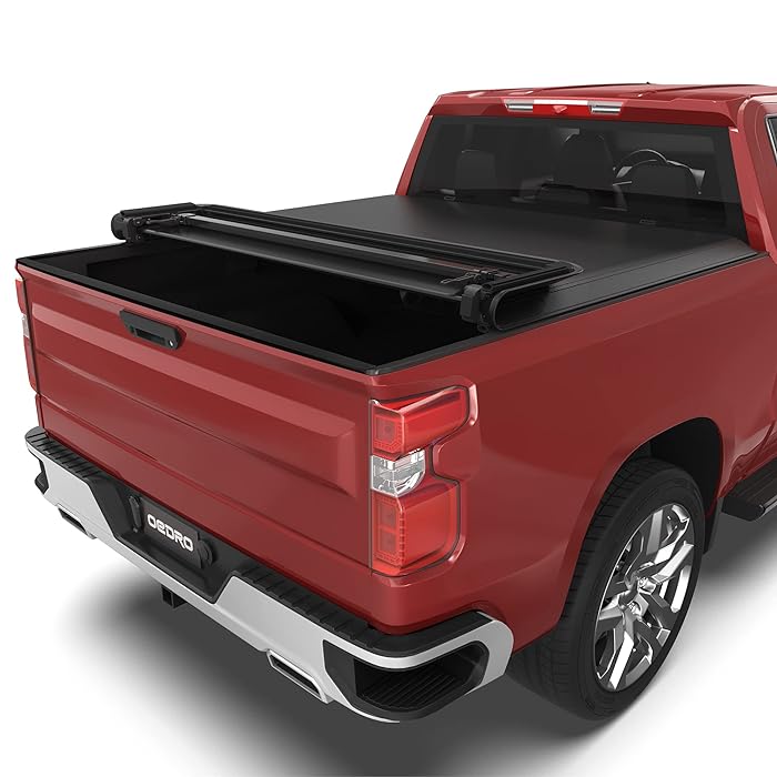 Chevrolet Silverado / GMC Sierra 1500 14-18, 5.8 Feet Bed, Low Profile Hard Fold Tonneau Cover