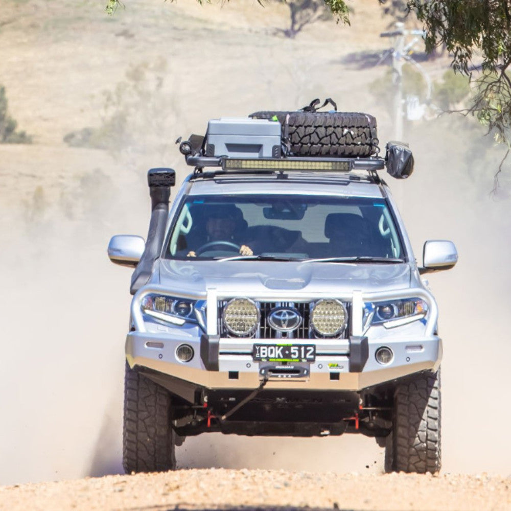 TOYOTA PRADO 150 SERIES ATLAS 1240MM X 2130MM PLATFORM ROOF RACK KIT WITH ROOF BLADES