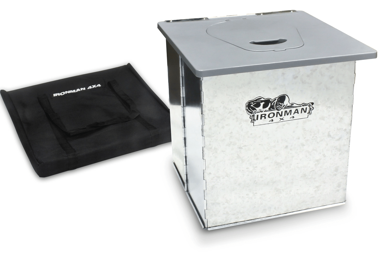 FOLDABLE BUSH TOILET (200KG RATED)