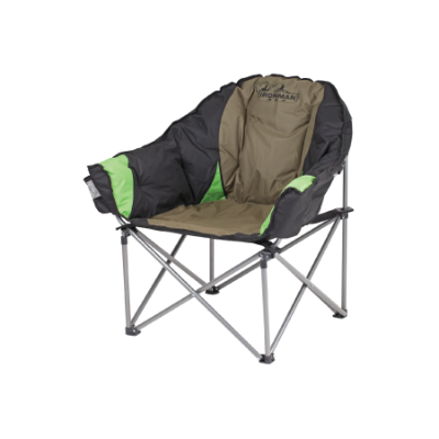 DELUXE LOUNGE CAMP CHAIR (150KG RATED)