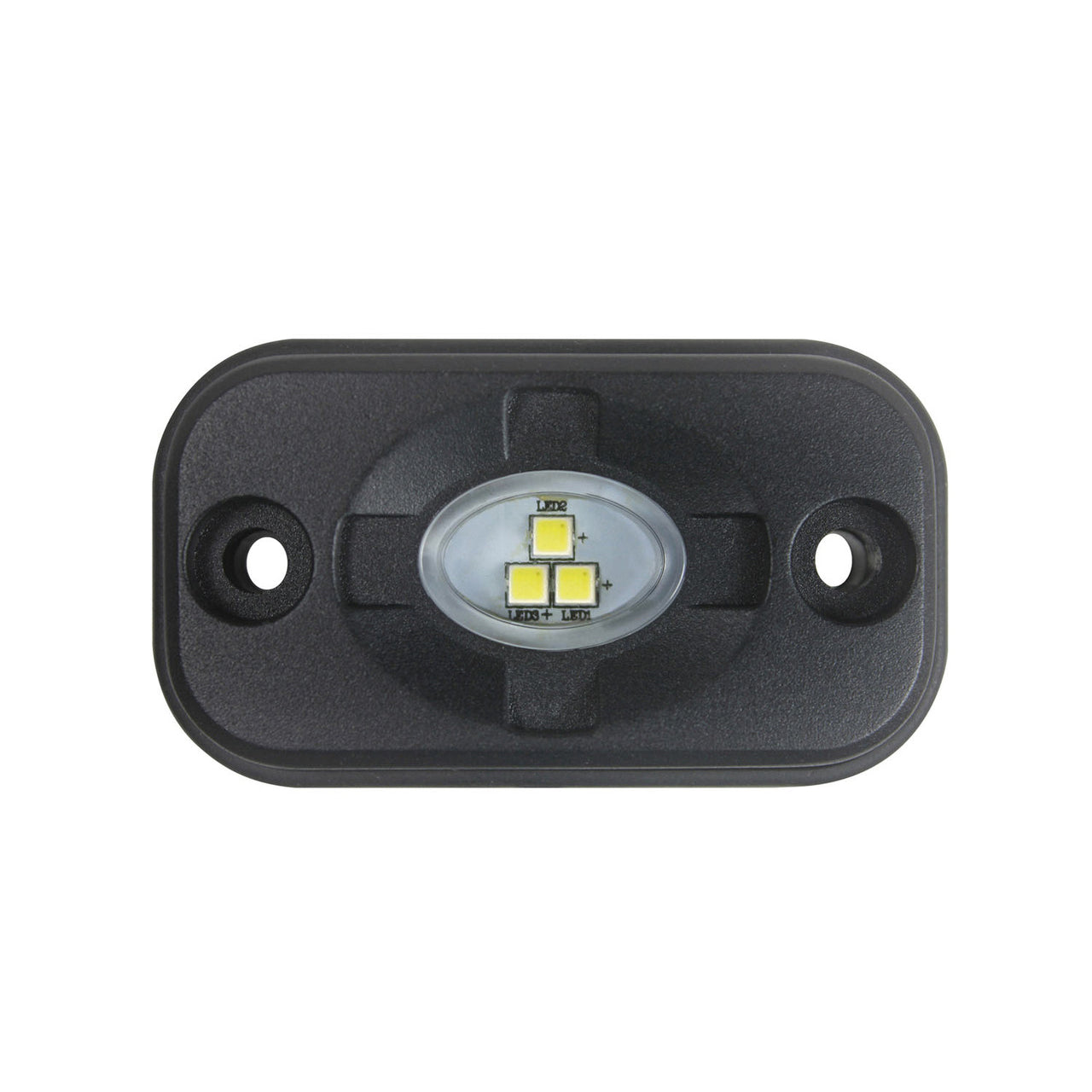 9W FLOOD BEAM LED ROCK LIGHT – 77 X 44MM EACH – CLEAR
