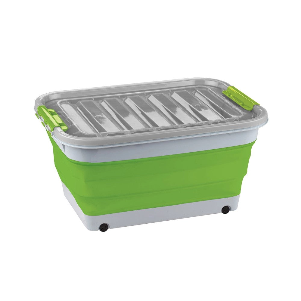 COLLAPSIBLE STORAGE TUB WITH LID – 45L