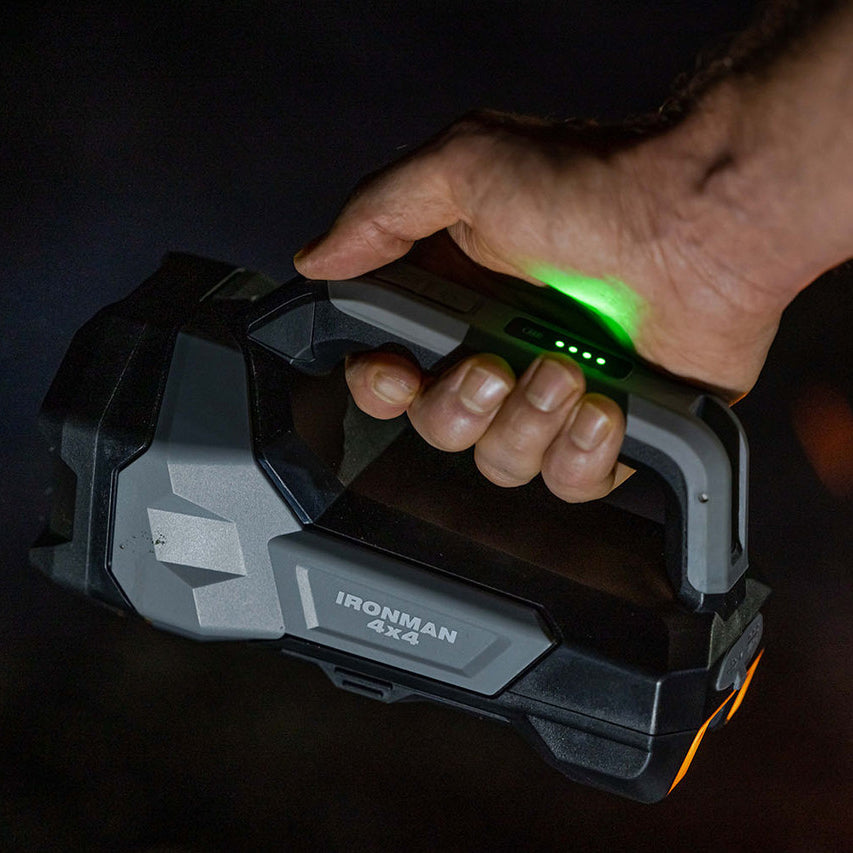 RECHARGEABLE LED DUAL SPOT AND AREA LIGHT