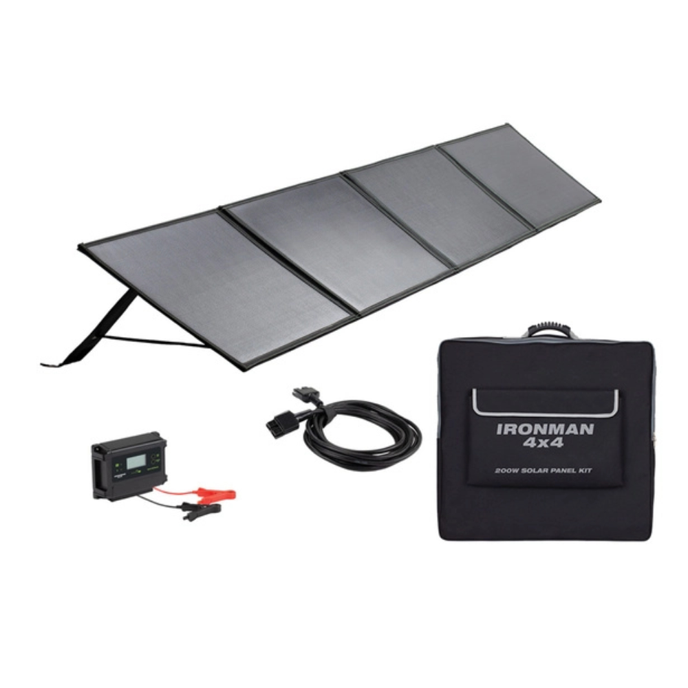 PORTABLE SOLAR PANEL KIT – 200W