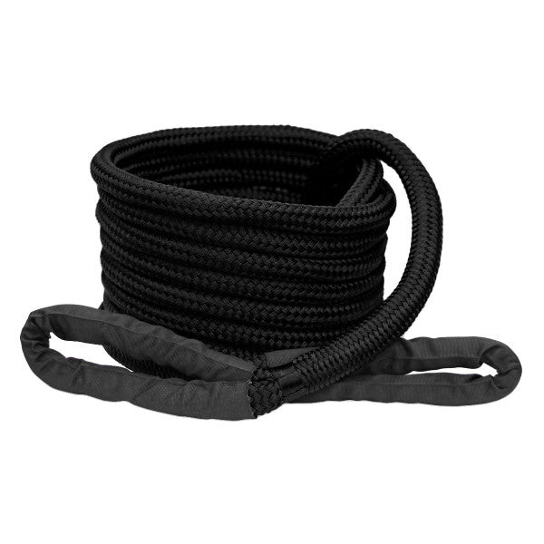 Black kinetic recovery rope 9m, 11 ton adventure series