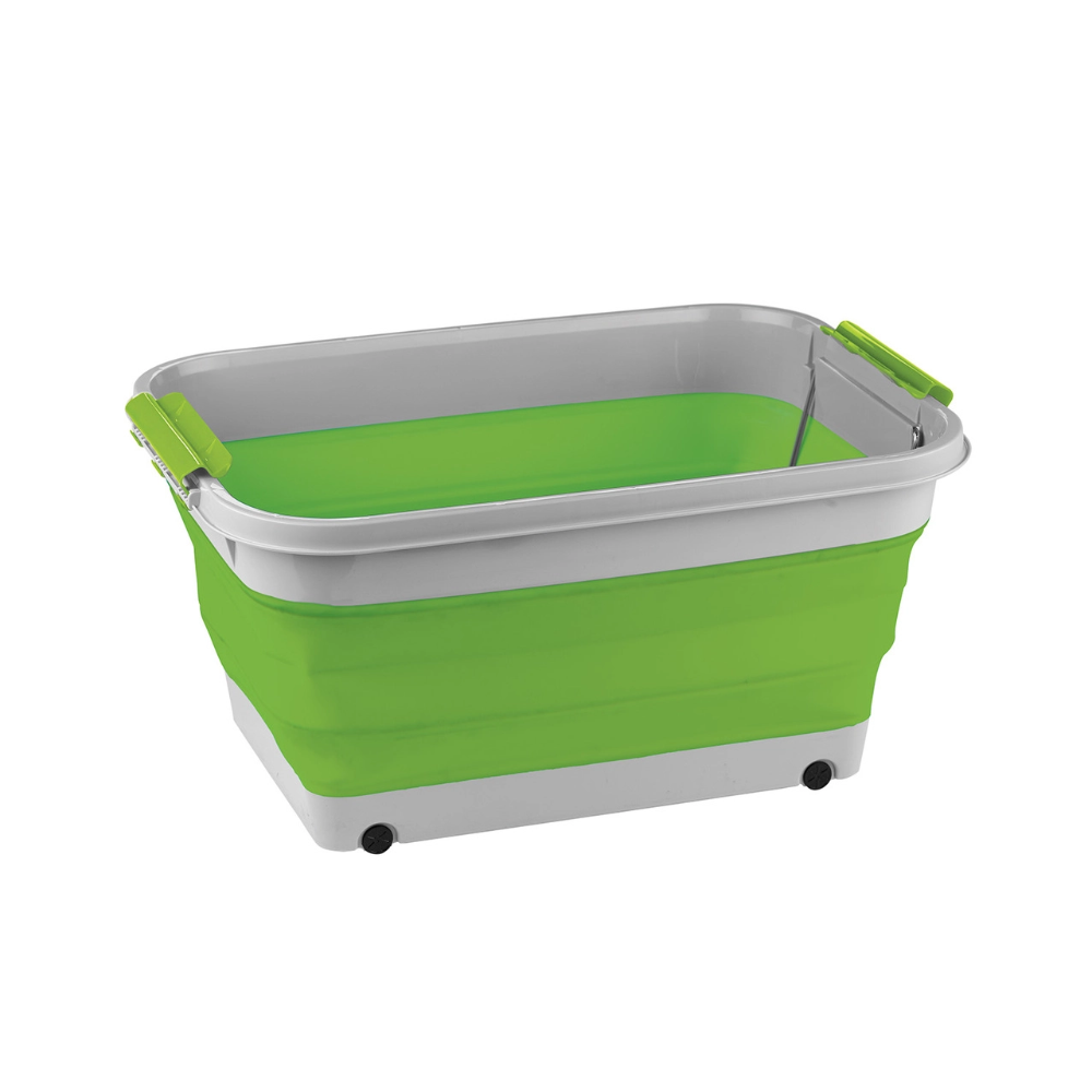 COLLAPSIBLE STORAGE TUB WITH LID – 45L