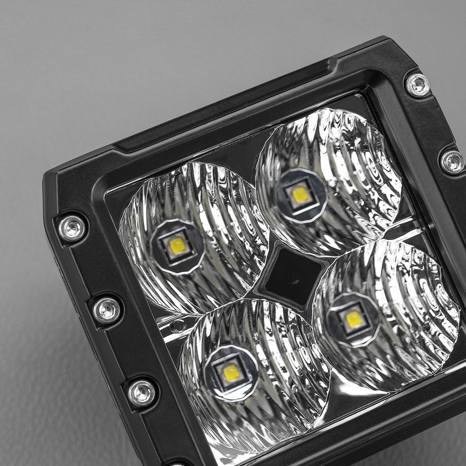 C-4 BLACK EDITION LED LIGHT CUBE | FLOOD