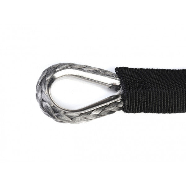 AOR Universal Winch Black Synthetic Rope 9.5mm x 27m