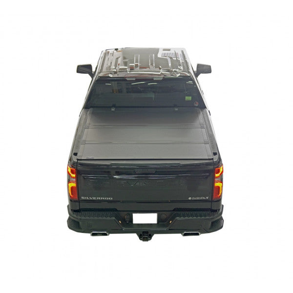 Chevrolet Silverado / GMC Sierra 1500 19-24, 5.8ft, Low Profile Hard Fold Tonneau Cover, Premium Pr